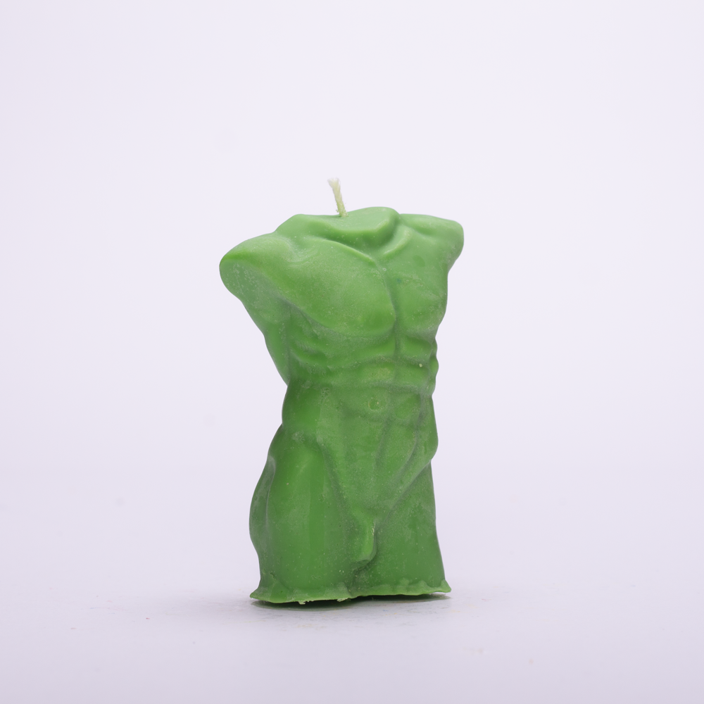 DECORATIVE MALE BODY CANDLE