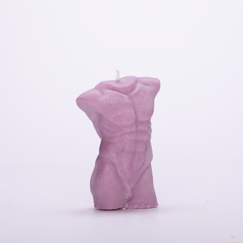 DECORATIVE MALE BODY CANDLE