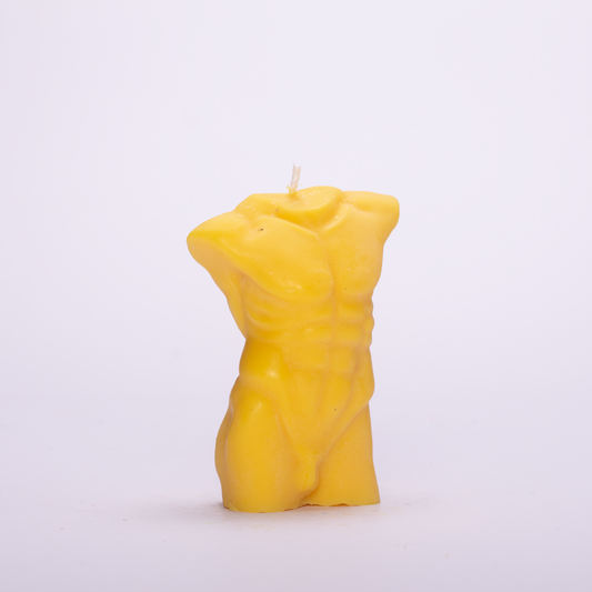 DECORATIVE MALE BODY CANDLE