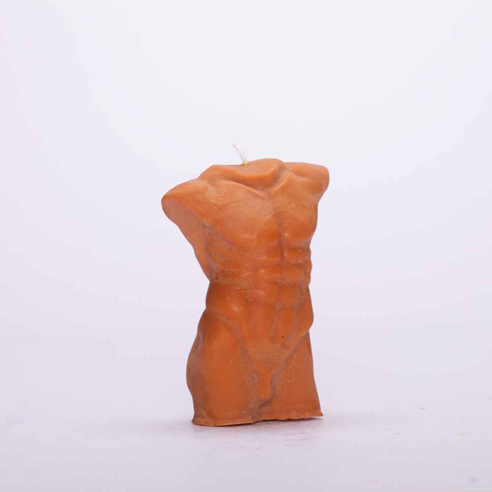 DECORATIVE MALE BODY CANDLE