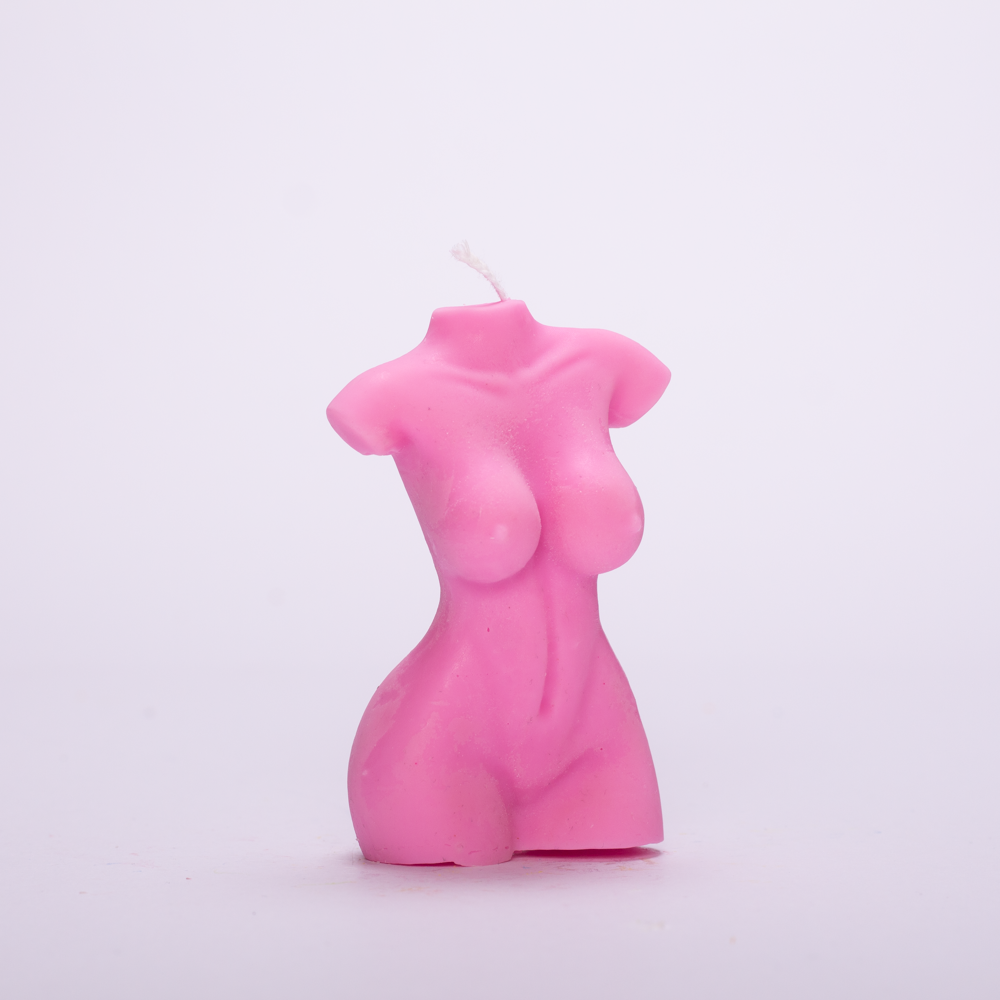 DECORATIVE FEMALE BODY CANDLE