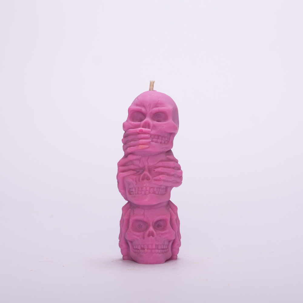 SKULL DECORATIVE CANDLE